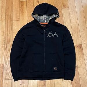 Realtree Black and Orange Hoodie